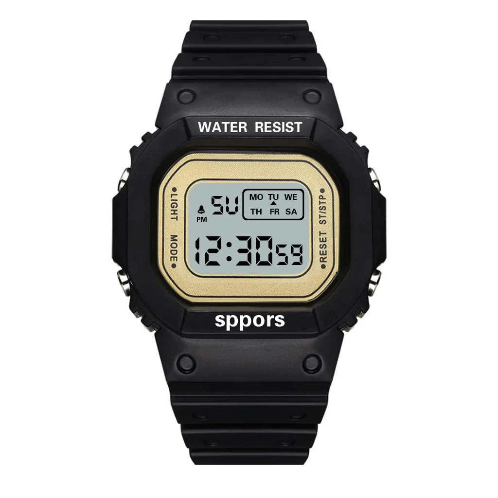 

Fashion F91 Children LED Electronic Watch Sport Unicorn Waterproof Luminous Children Digital Watch Women Square Wrist Watch Kids