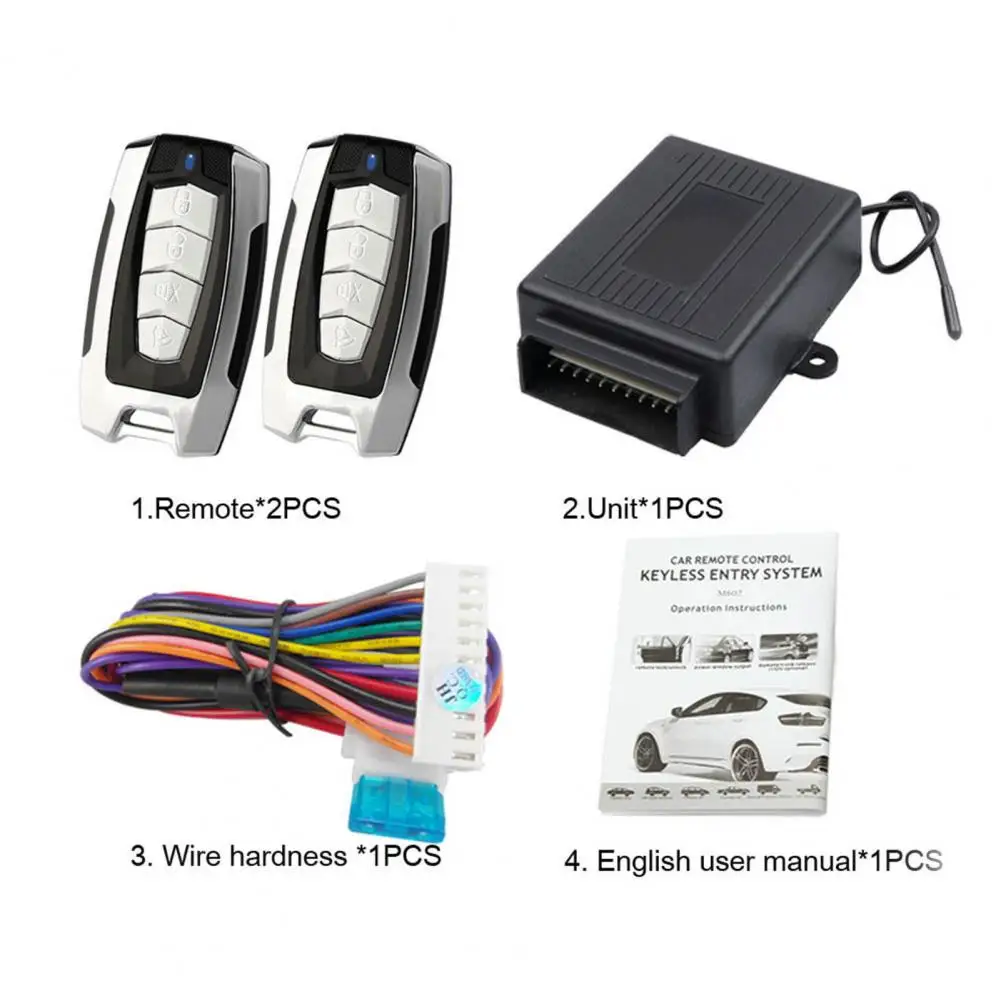 1 комплект M602 8171 автомобильный дистанционного Центрального управления без ключа
