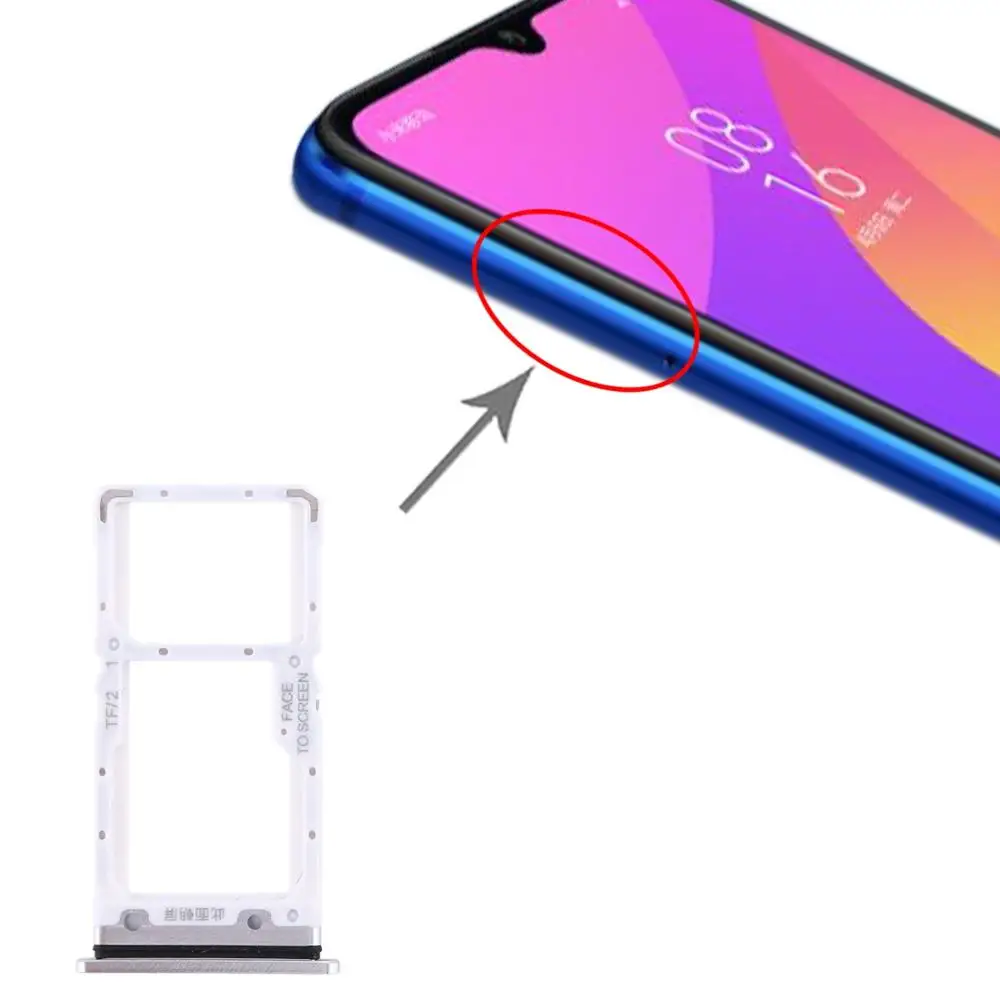 Лоток для sim-карт + лоток sim-карт/mi cro карт SD Xiaomi mi CC9 | Мобильные телефоны и