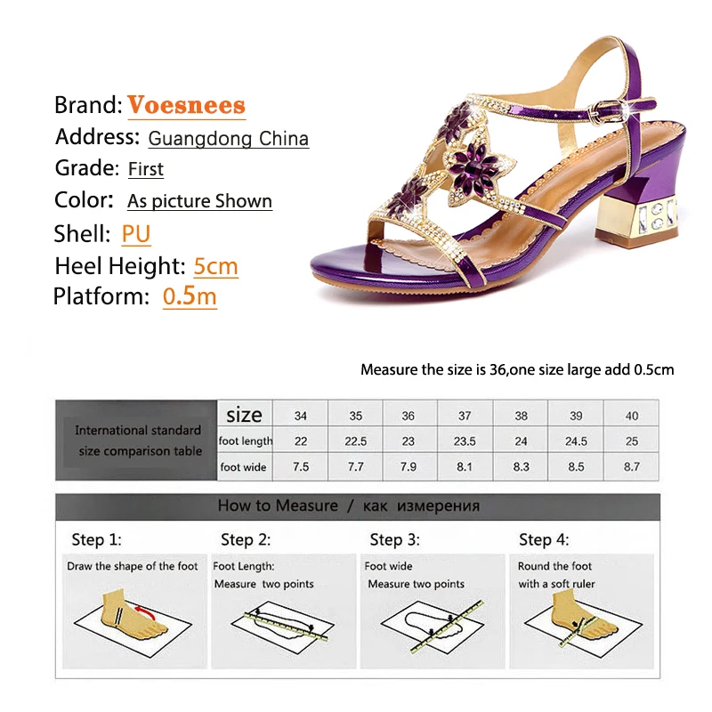 

2021 New Many Colour High Quality Toe Sandals Women Shoes High-heeled Comfortable Crystal Lady Shoes Size 4.5-8 Flower Crystal D