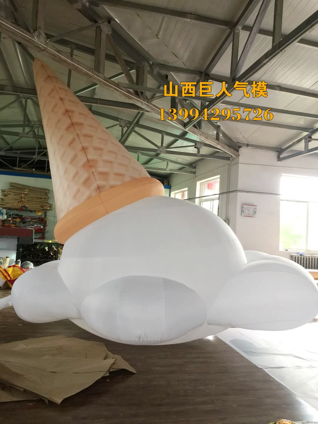 Надувная реклама надувная модель мороженого Надувное мороженое|Украшения