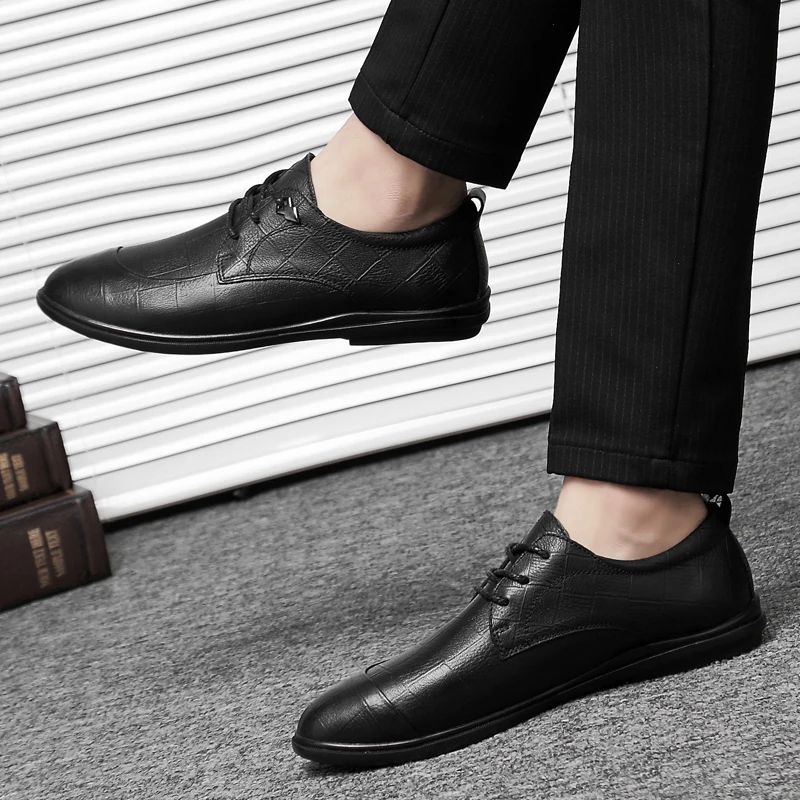 

informales sport leather mens man shoe spring shoes flat loafers para zapatos sneakers casual fashion men hot for sale sports