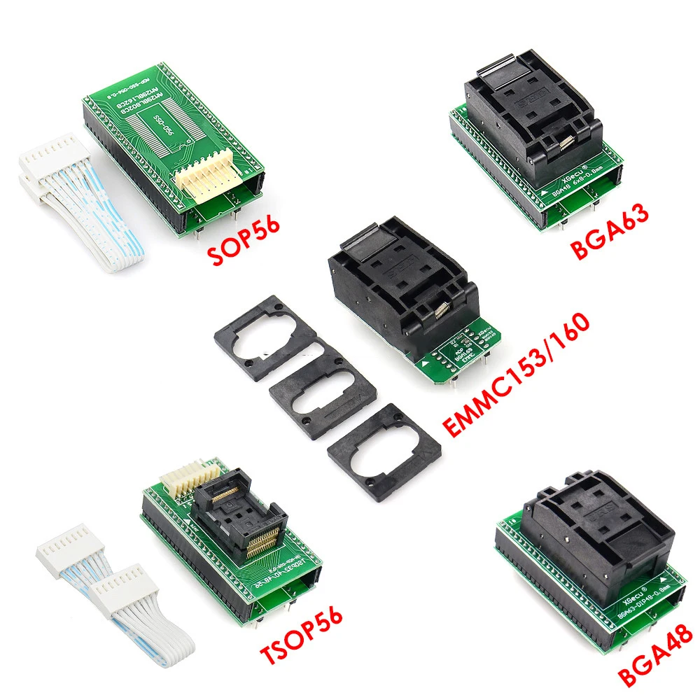 

Мини-программатор универсальный для XGecu BGA63 TSOP56 BGA48 SOP56 EMMC153/160