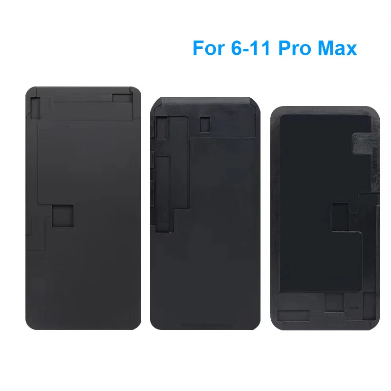 ЖК-экран для телефона 11 Pro MAX Pro 11 X XS XMAX 8P 8 7 7P 6, Восстановленный ЖК-дисплей, гибкий кабель без сгиба, резиновый коврик
