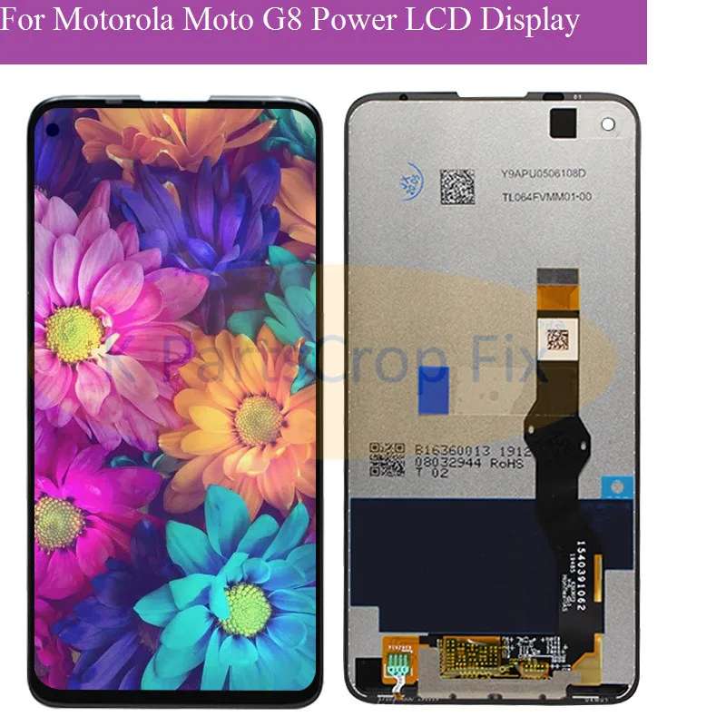 Оригинальный Для moto lora g8 мощный ЖК-дисплей сенсорный экран дигитайзер сборка 6 4