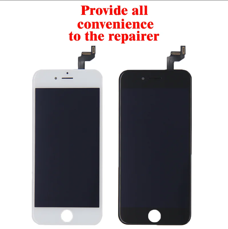 GradeAAA+++ для iPhone 6S 6Plus iphone 8plus ЖК-дисплей Дисплей с 3D силы кодирующий преобразователь сенсорного экрана в Сборе 7plus без битых пикселей+ подарок