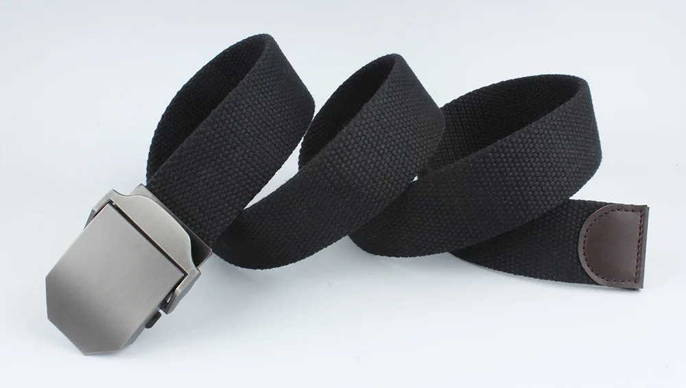 Ремень с металлической пряжкой для мужчин и женщин классический уличный