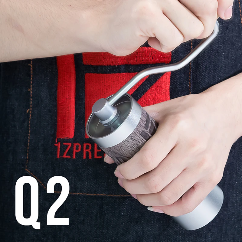 Портативная кофемолка Zpresso Q2 портативная мини из алюминиевого сплава