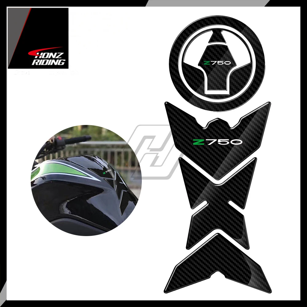 Защитная Наклейка для бака мотоцикла Kawasaki Z750 Z750R Z 750 2007-2012 | Автомобили и мотоциклы