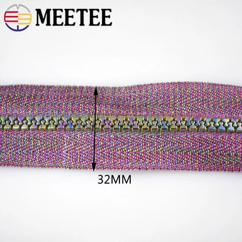 Швейная молния из смолы с открытым наконечником для курток пальто пуховик