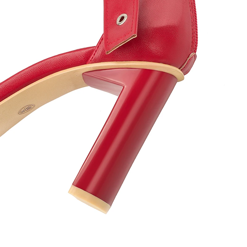 2018 г. летние элегантные модные женские кожаные босоножки на высоком толстом