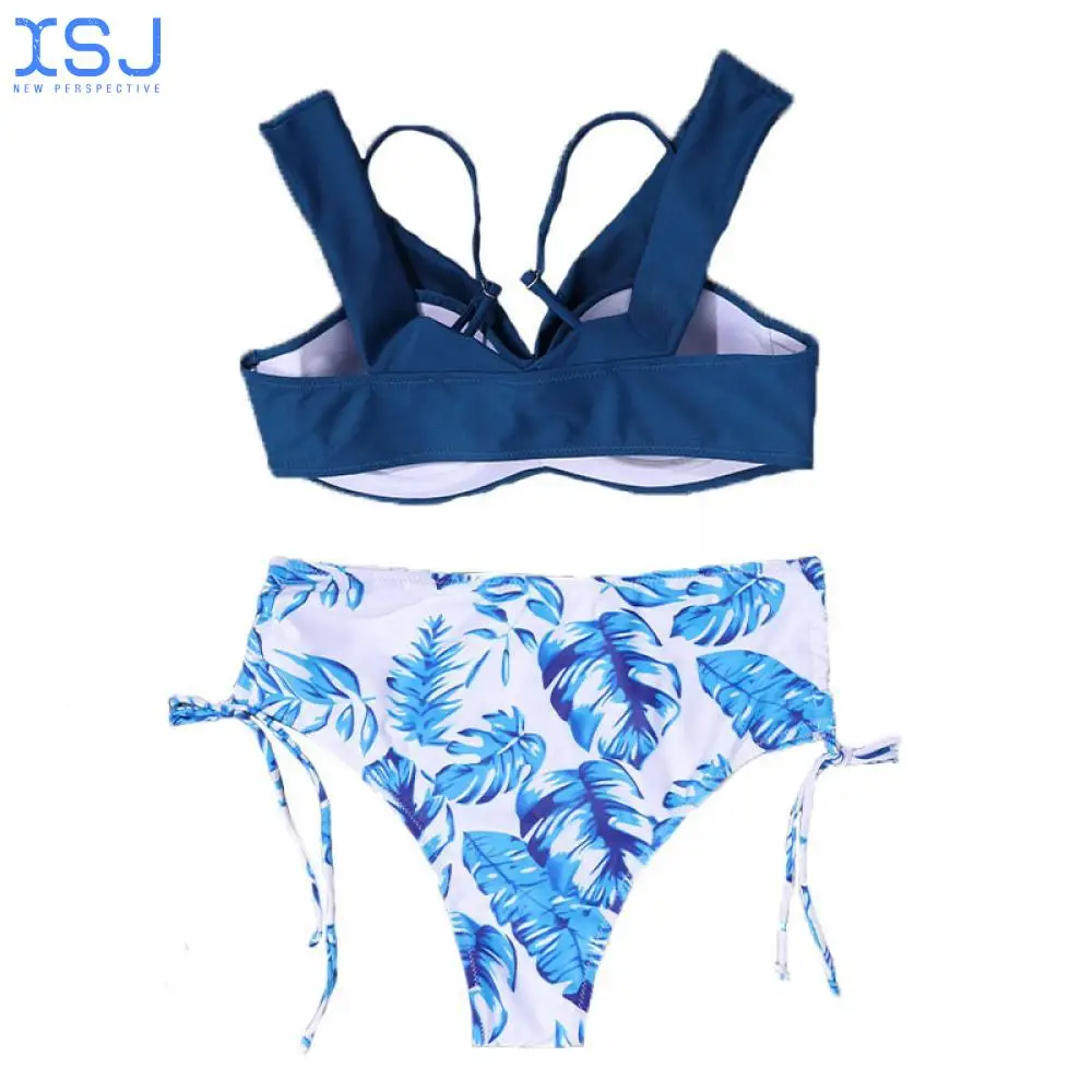 

Европейский и американский купальник, женский новый раздельный купальник на бретелях, костюм на одно плечо