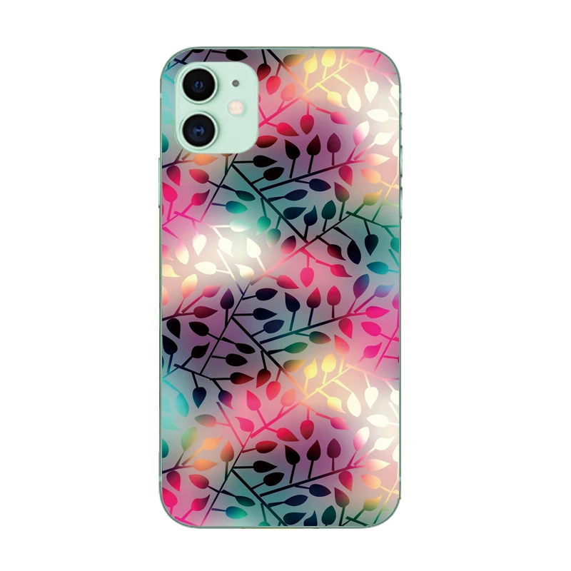 Phone Case For iPhone 11 Pro X XR Max 8 7 6 6S Plus Soft Silicone TPU Ultra Thin Cute Painted Back Cover 5S SE 2020 | Мобильные