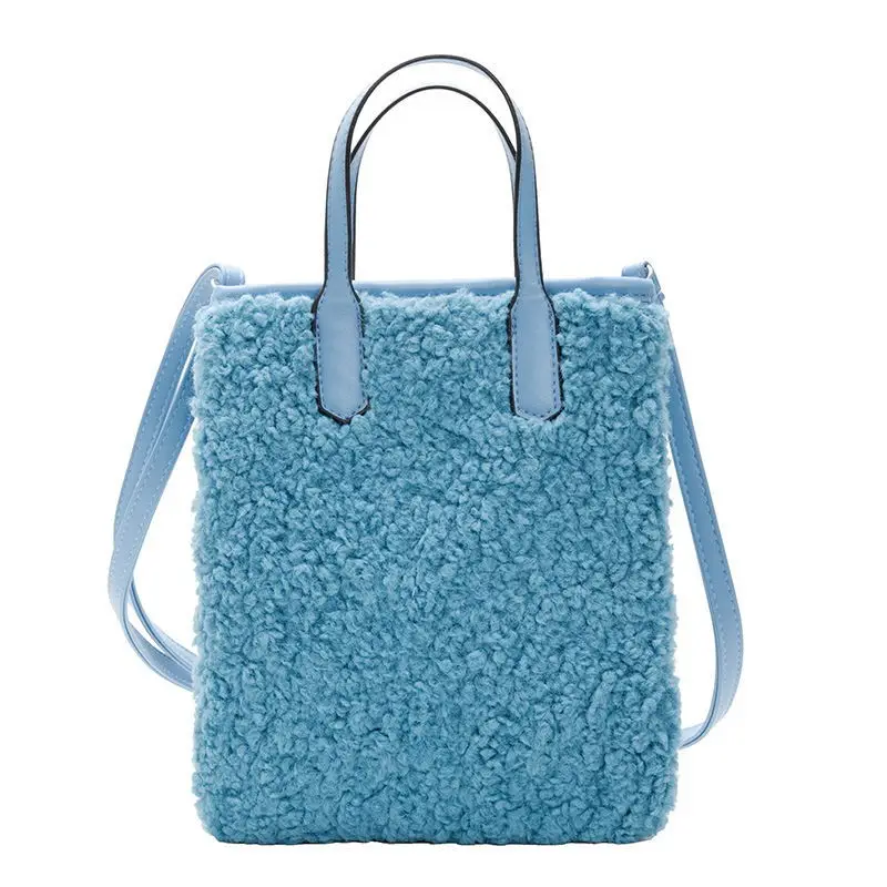 

Girls Plush Messenger Bags Children Large Capacity Shoulder Bag Kid Portable Travel Bags Girl Crossbody Bag Storage Bags