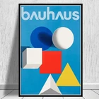 Bauhaus Ausstellung 1923 Weimer выставочный плакат настенное Искусство Картина на холсте картины плакаты и принты для комнаты домашний декор