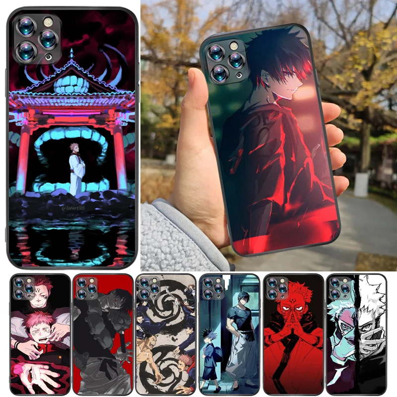 

Jujutsu Kaisen Fushiguro Megumi Satoru Gojo Yuji Itadori Sukuna Phone Case For iPhone 7 8 6 6S Plus Cases Funda Back Cover