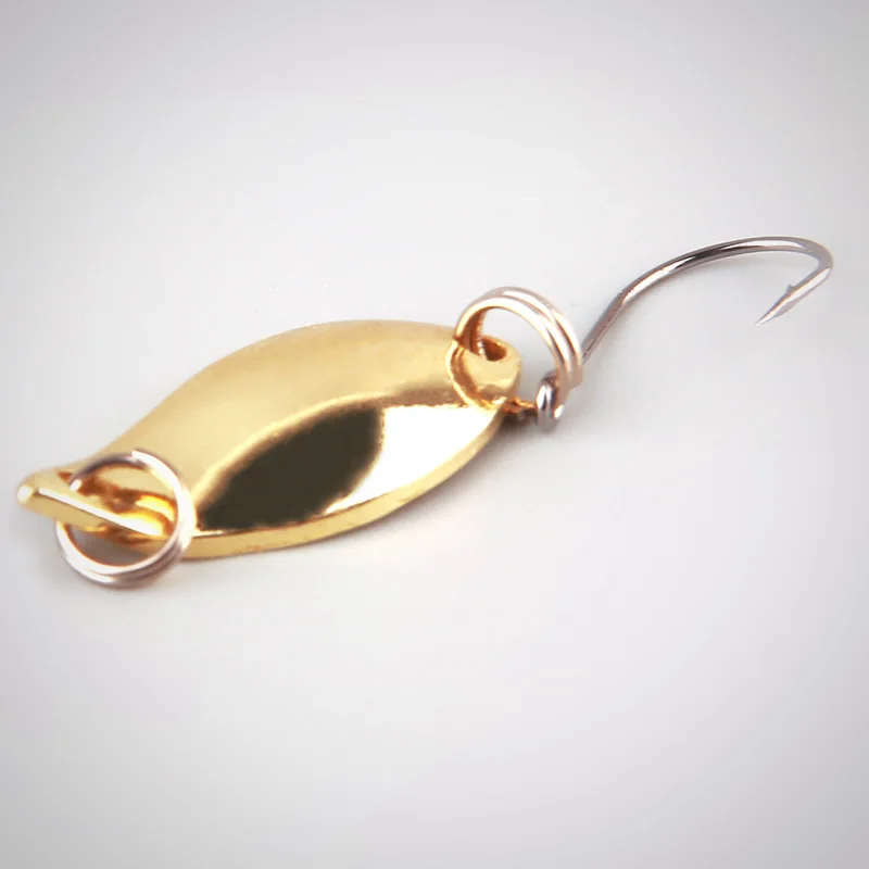 ARDEA 3.5g trout spoons brass fishing pesca micro metal lures area ultralight Fishing tackle | Спорт и развлечения