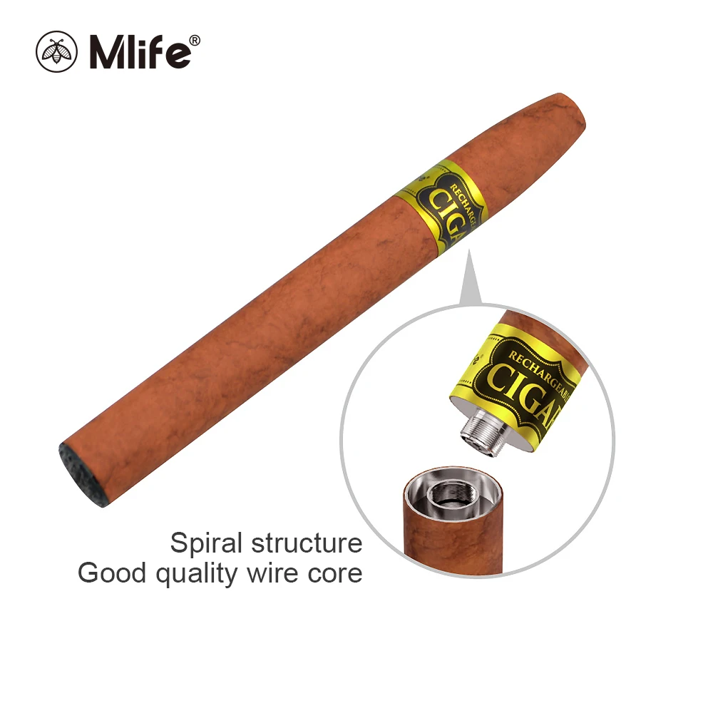 2019 100% оригинальные Mlife E cigar3 Kit Electronico to Cigar Pen с аккумулятором емкостью 900 мАч