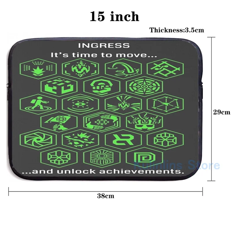 Забавная графическая печать достижения Ingress просвещенный рюкзак с USB-зарядкой