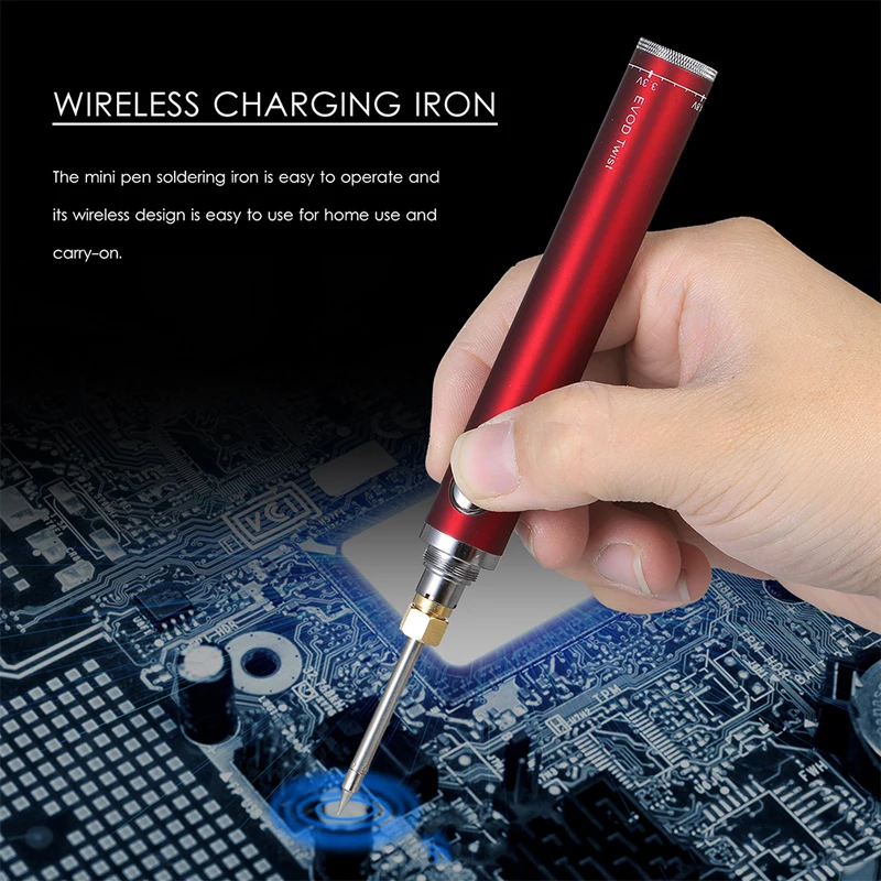 

Draadloos Opladen Lassen Tool Soldeerbout Mini Draagbare Batterij Soldeerbout Met Usb Lassen Outdoor Welding Repair Tools
