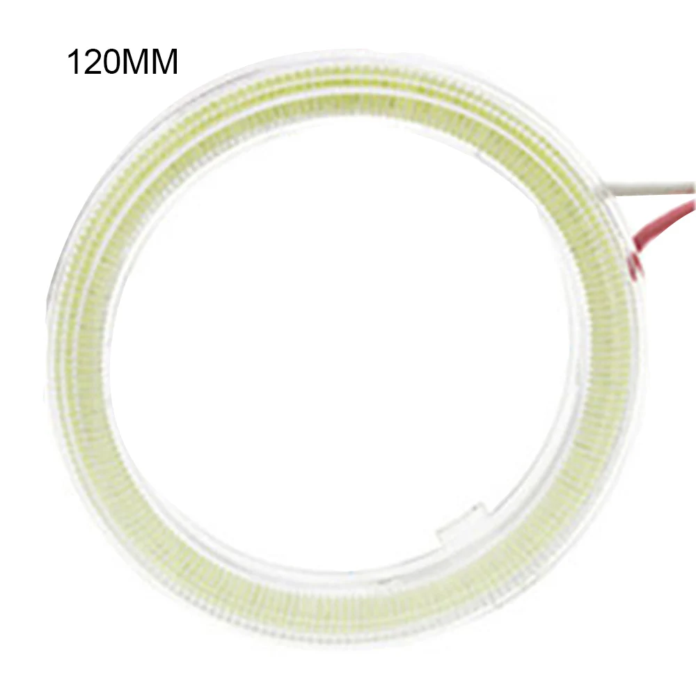 2 шт. светодиодные фары ангельские глазки COB супер яркие кольца Halo 60 мм 70 80 90 100 110 120
