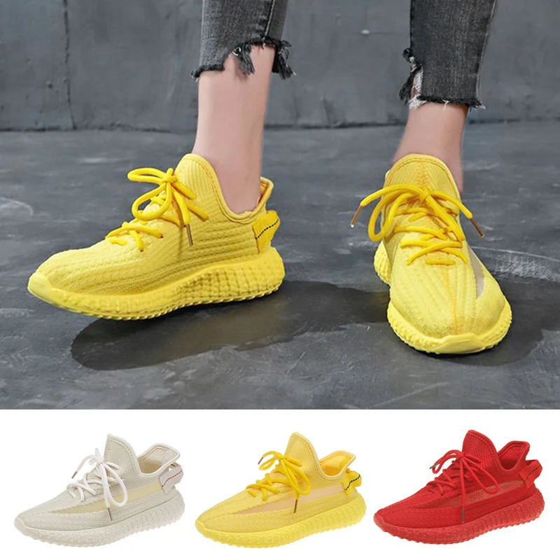 Новинка 2019 года модная женская обувь сетчатые кроссовки нескользящие дышащие