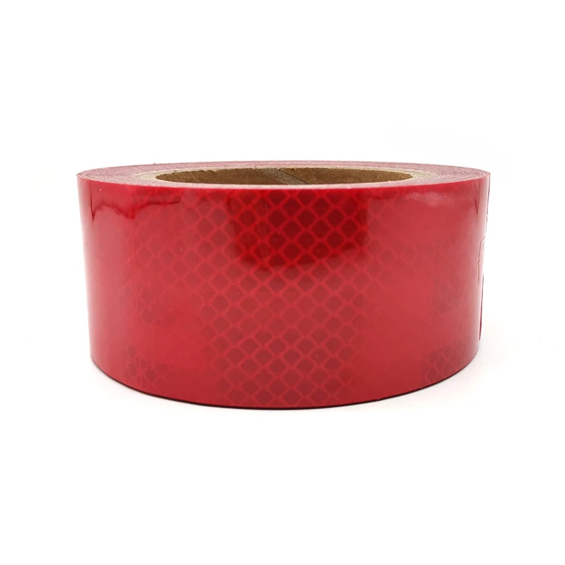 

10m Red Reflective Sticker Safety Warning Sign Tape Self-adhesive Waterproof