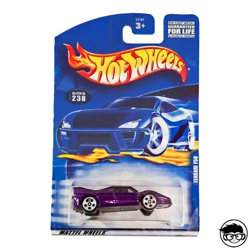 Hot Wheels Ferrari F50 2001 коллектор n ° 238 длинная карта|Настольный футбол| |
