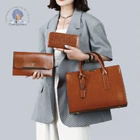 2021 summer new luxury ladies 3pcs bag classic fashion luxury retro design handbag shoulder bag messenger bag clutch 3pcs