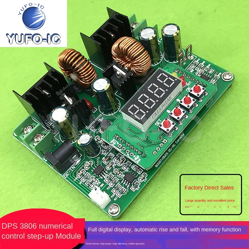

DPS3806 DC-DC CNC Step-up /down Module, числовое управление, постоянный ток, напряжение, постоянный ток, источник питания, Регулируемый Step Up Down X-0.18