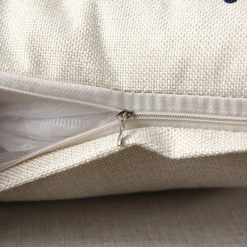 Хлопковая льняная наволочка в стиле ретро винтажная Наволочка на подушку виде