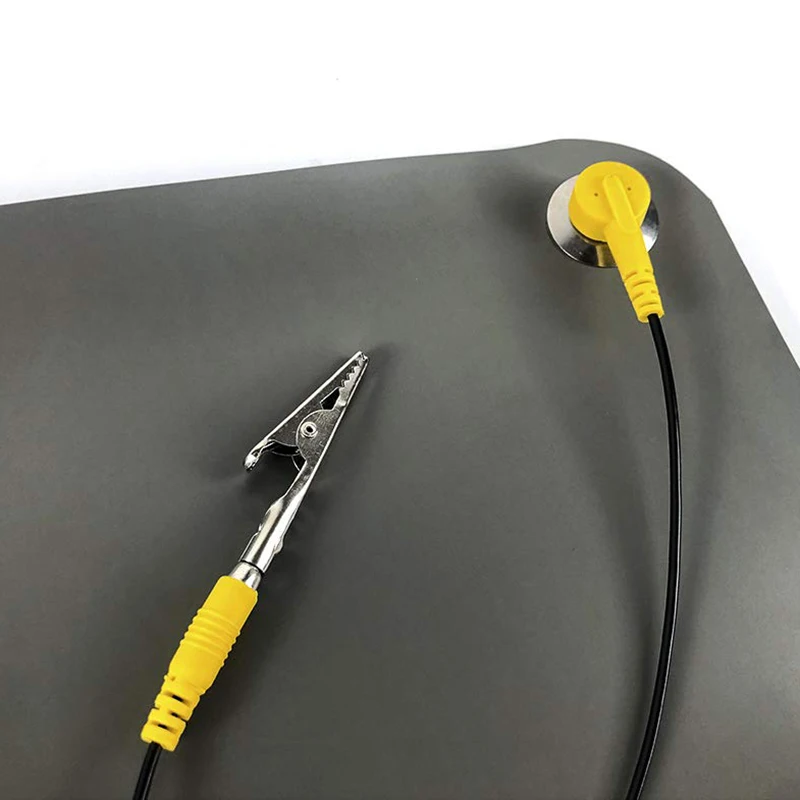 700X500X2.0mm Anti-Static Mat+Ground Wire+ESD Wrist for Mobile Computer Repair Antistatic Blanket ESD Mat | Канцтовары для офиса и