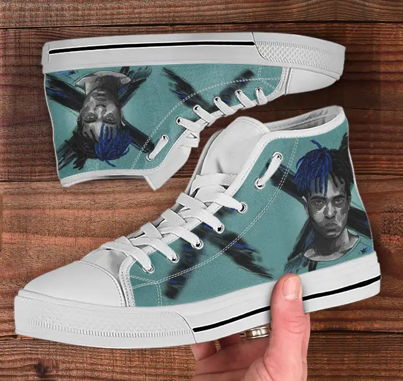 

XXXTentaction High Top , Music Rapper Custom High Top , Mens Womens Designer Leisure Sneakers Men Casual Canvas Shoes