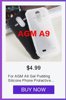 Чехол-сумка для телефона из искусственной кожи для AGM A9, флип-чехол для AGM A9, чехол-книжка с окошком для просмотра, мягкий силиконовый чехол-накладка из ТПУ