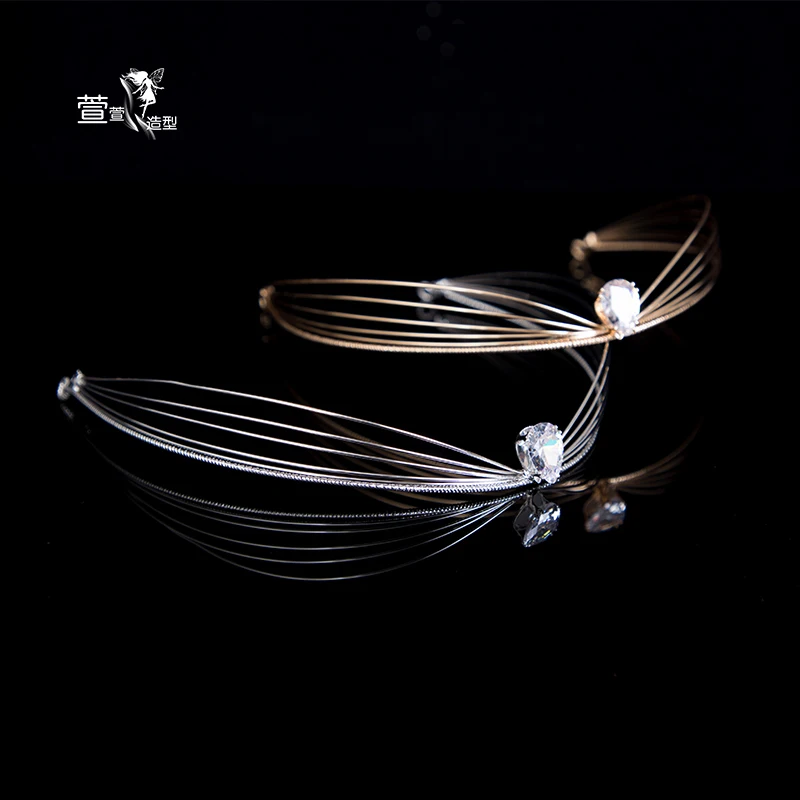 Короны и диадемы кристалл невесты свадебные королевские короны для женщин