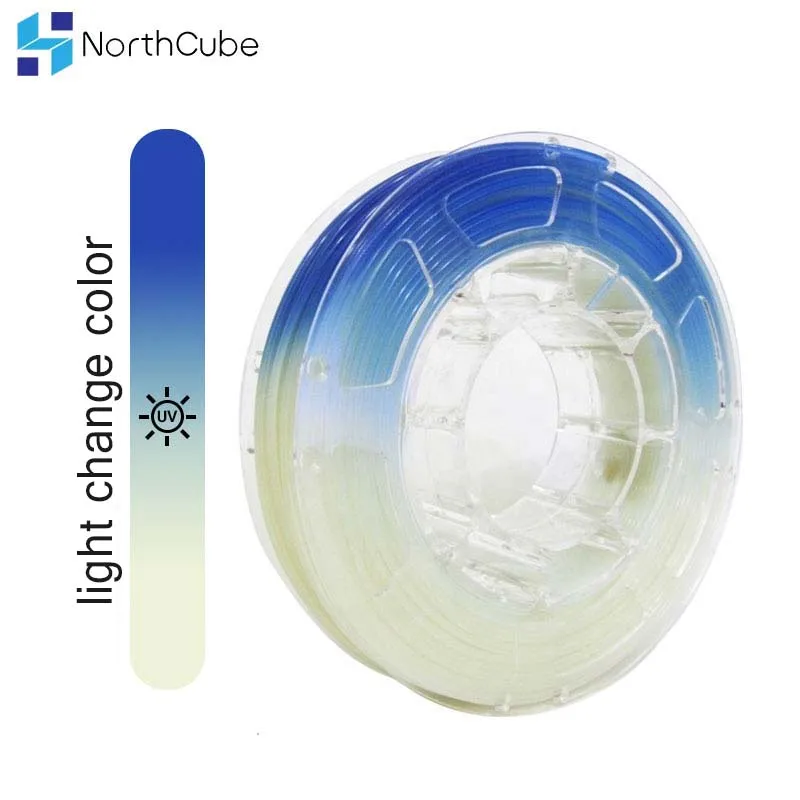 NorthCube 3D принтеры нити UV светильник изменения Цвет пла ударопрочный полистирол