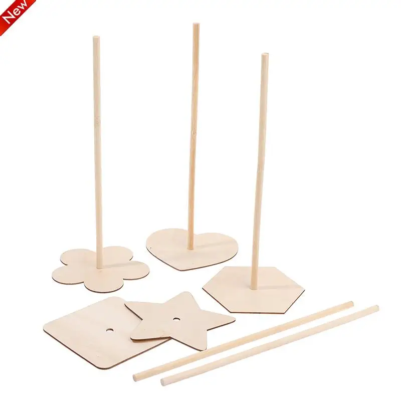 DIY деревянная витрина для пончиков настенная стойка десертов детский день