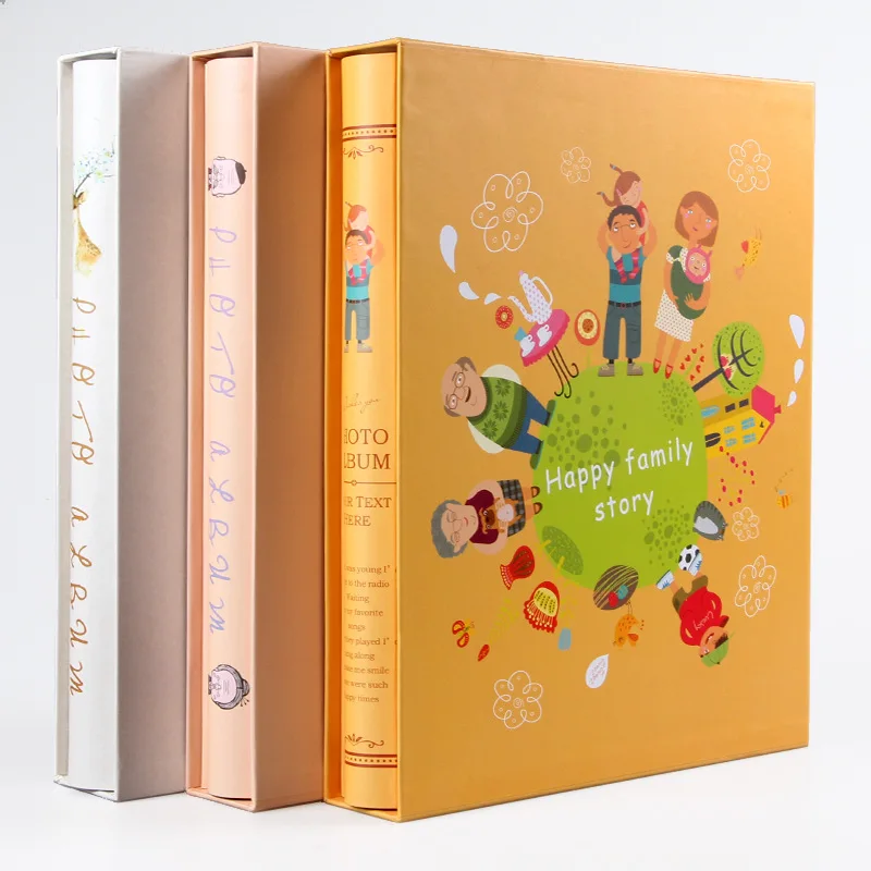 6 дюймовые Пластиковые пломбы вместительные вставки для фотоальбомов