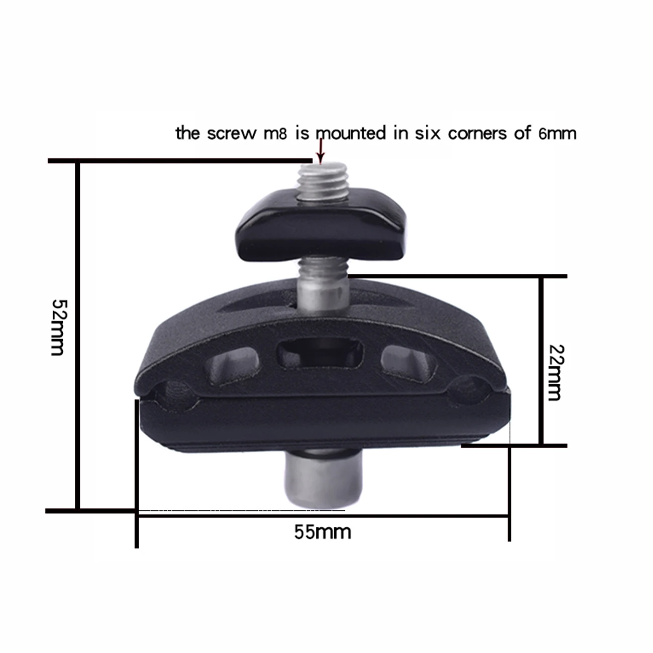 

1 PC Bike Seat Clamp Bicycle Seatpost Saddle Standard Single Rail Bike Seat Clamp Random Color