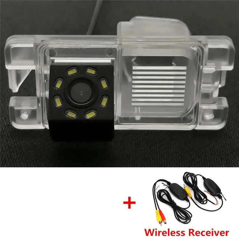 Camera x Wireless YIFOUM HD динамическая траектория треков Автомобильная камера заднего вида для Mitsubishi Pajero Pinin TR4 iO Американская версия/L200 Triton - Название цвета: Camera x Wireless