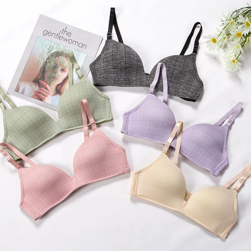 

2021 Для женщин бюстгальтер трусы, набор, пуш-ап, спортивный комплект с бюстгальтером для сексуальные стринги бесшовный спортивный бюстгальт...