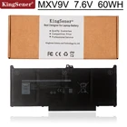 Аккумулятор Kingsener 7,6 в 60 Втч MXV9V для ноутбука Dell Latitude 7300 7400 5300 5310 5300 5310 2-в-1 серии 5VC2M 05VC2M 829MX 0829MX