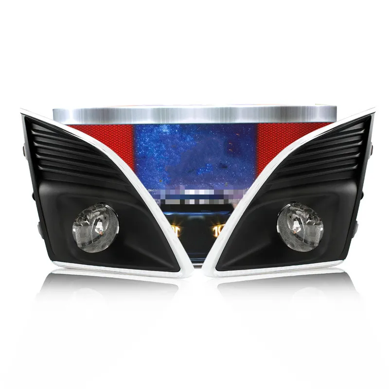 

12V Car Fog Lamp Assembly for Chevrolet Cruze 2013-2015 with Fog Light Covers and Wire Relay Switch Button