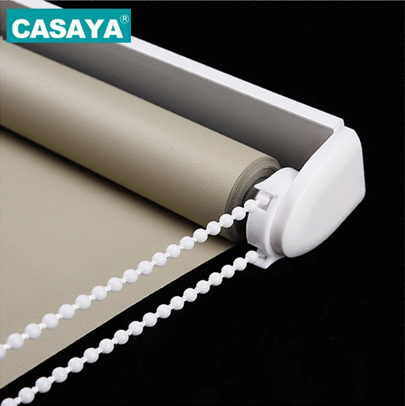 CASAYA водонепроницаемые рулонные шторы буровая система Затемненные маслостойкие