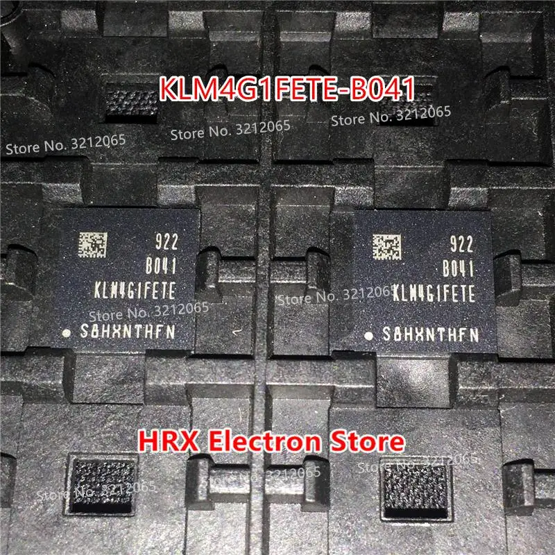Новинка 100% оригинальная Φ BGA EMMC KLM4G1FETE B041 (1 10 шт.)|Реле| |