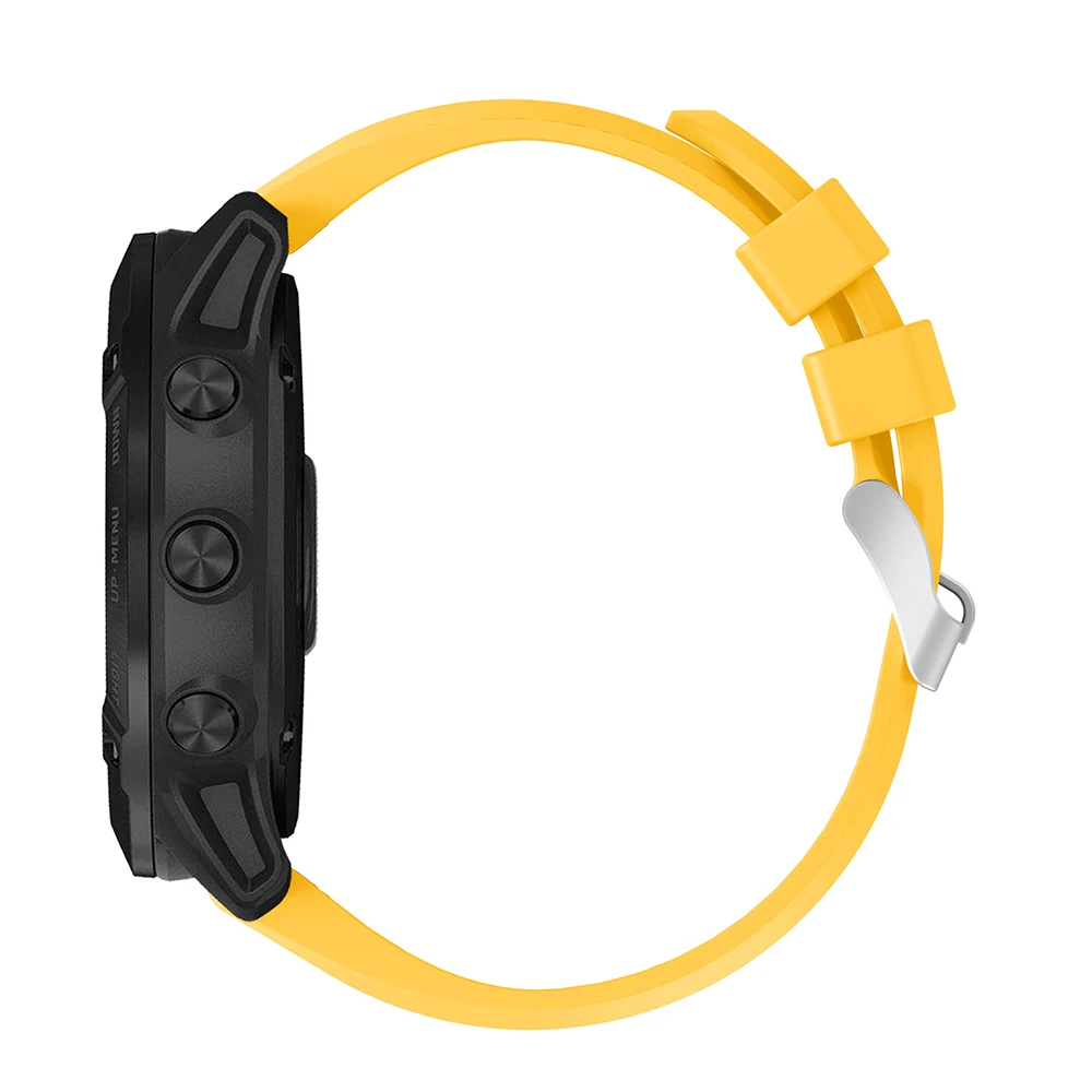 Ремешок силиконовый быстросъемный 26 мм для смарт часов Garmin Fenix 6X ремешок 5X /5X