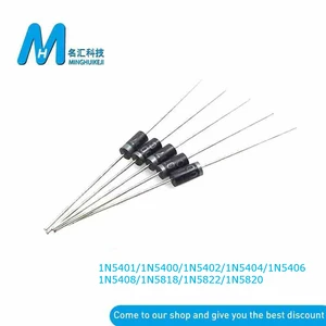 20PCS SR3100 SR560 SR540 SR5200 SR5100 SR3200 Schottky Diode DO-27 SB5100 SB560 SB540 SB3100 3A 5A 40V 60V 1000V 2000V DIP Diode