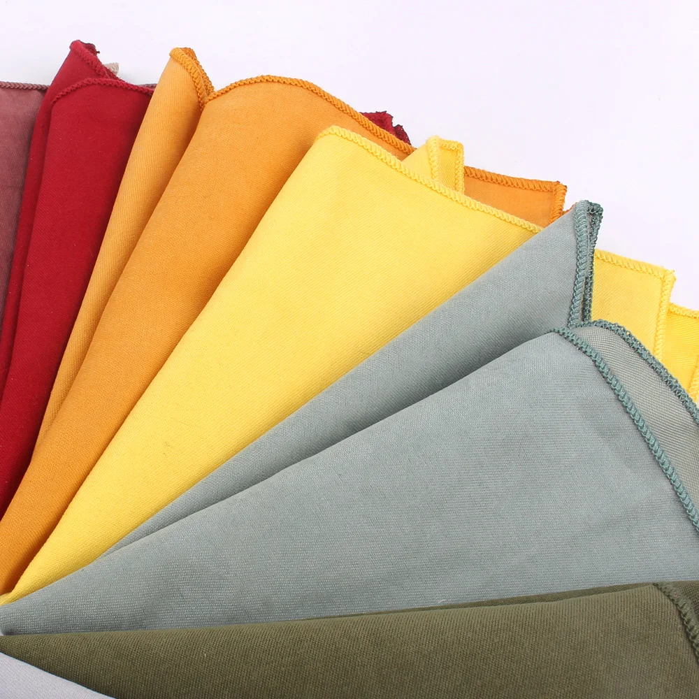 

Solid Suits Pocket Square Chest Towel Hanky For Men Women Gentlemen Hankies Classic Mens Handkerchief Pocket Towel