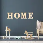 Деревянные буквы английского алфавита пустое дерево доска, деревянные буквы для домашнего декора стен вечерние НКИ, творчества проектов