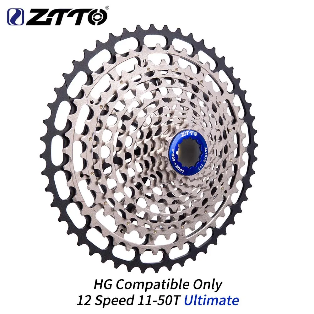 ZTTO Новинка новинка MTB 12 Скоростей кассета 10 50 T 11 ULT XD совместима с HG концентратор